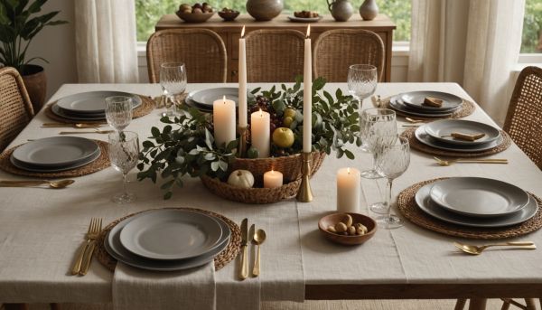 Les tendances incontournables pour l'art de la table