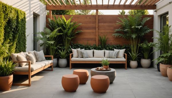 Mobilier et accessoires pour espaces verts